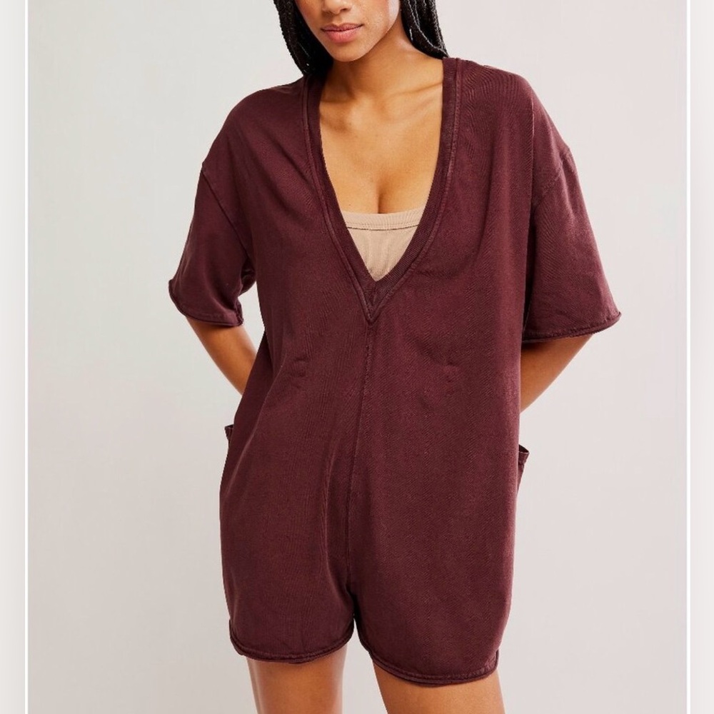 FP Movement Hot Shot Romper Dark Espresso